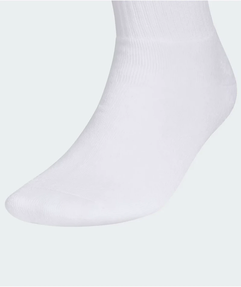 adidas Originals Trefoil White 6 Pack Crew Socks
