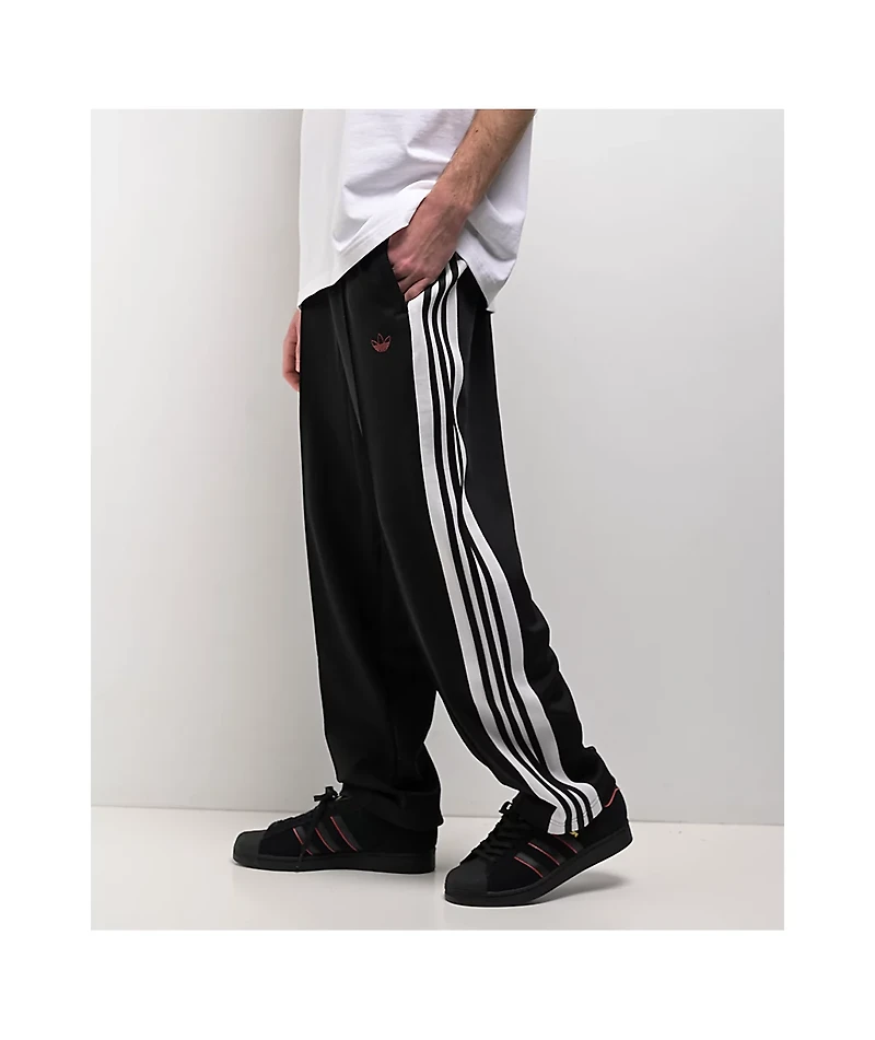 adidas Originals Tyshawn Black & Crystal White Track Pants