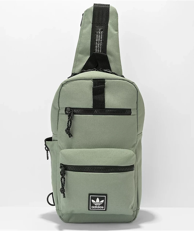 adidas Originals Utility Sling 2.0 Green Crossbody Bag
