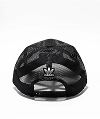 adidas Originals Worldwide Black Mesh Trucker Hat