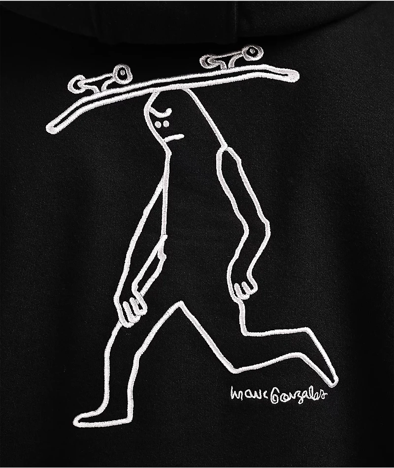 adidas Originals x Mark Gonzales Skate Head Black Hoodie