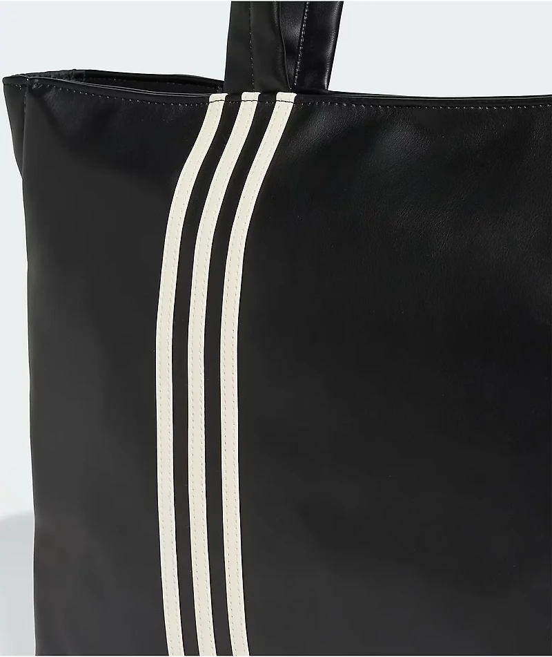 adidas Outline Trefoil Black & White Tote Bag