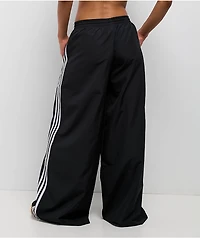 adidas Oversized Black Wide Leg Track Pants