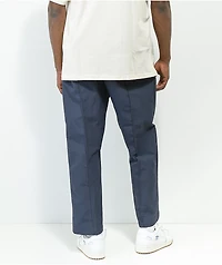 adidas Pintuck Navy Track Pants
