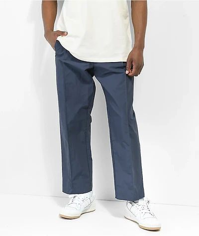 adidas Pintuck Navy Track Pants