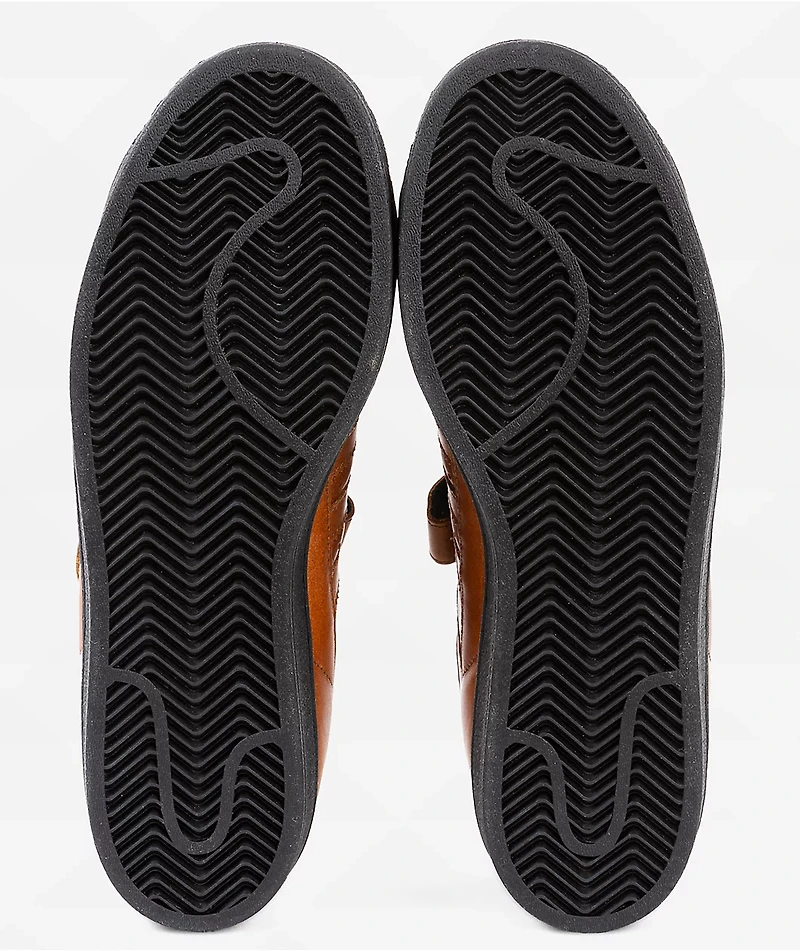 adidas Pro Shell ADV x Heitor Brown & Core Black Skate Shoes