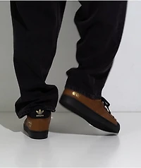 adidas Pro Shell ADV x Heitor Brown & Core Black Skate Shoes