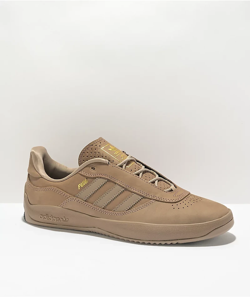 adidas Puig Chalky Brown & Black Shoes