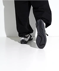 adidas Puig Samba Silver Metallic & Core Black Skate Shoes