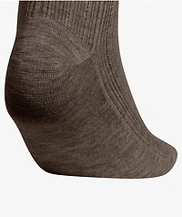 adidas Ruffle 3 Pack Brown, Cream & Grey Ankle Socks