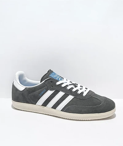 adidas Samba ADV Grey, White & Blue Shoes