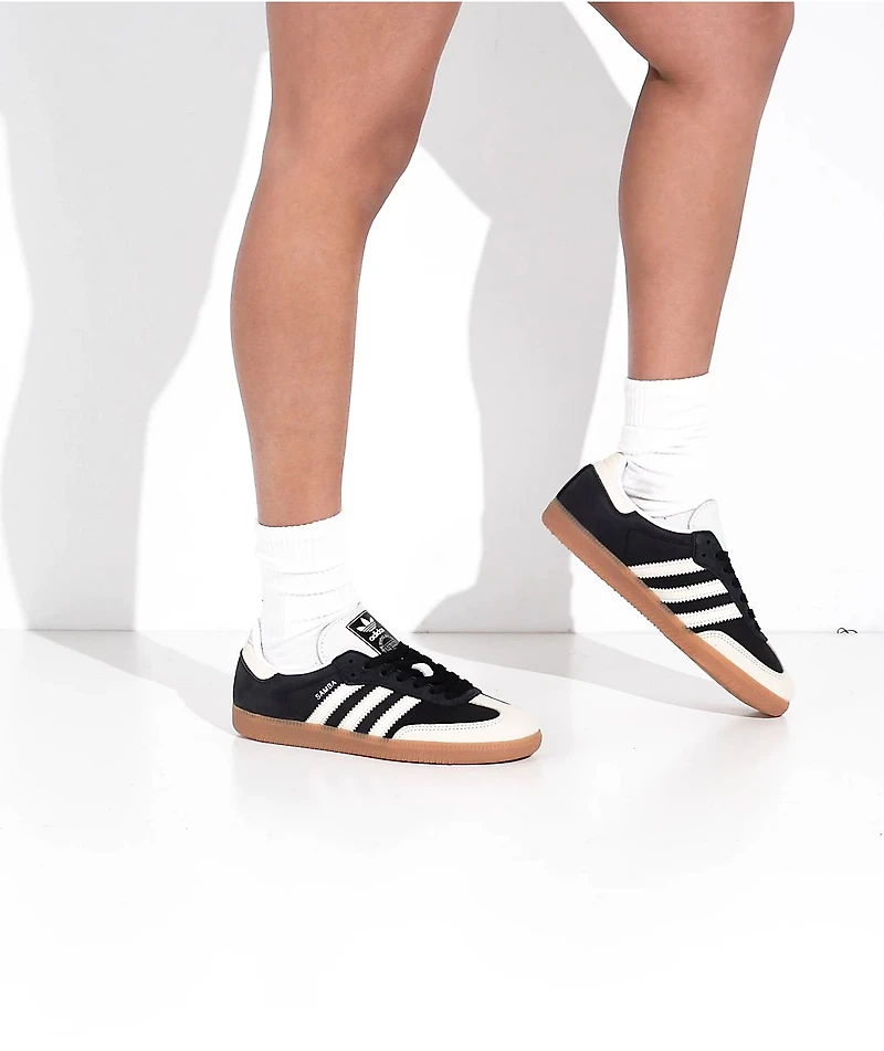 adidas Samba OG Core Black & Wonder White Shoes