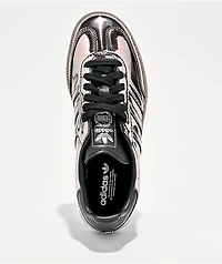 adidas Samba OG Silver & Gum Skate Shoes