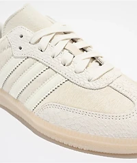 adidas Sambo OG Pony Hair Off White & Crystal Linen Skate Shoes