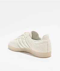 adidas Sambo OG Pony Hair Off White & Crystal Linen Skate Shoes