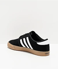 adidas Seeley Black, White & Gum Shoes