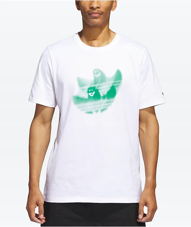 Adidas Shmoo Logo White T-Shirt at CoolSprings Galleria in