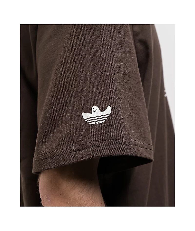 adidas Shmoofoil Out The Park Brown T-Shirt