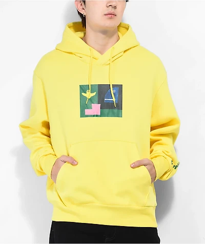 adidas Shmoofoil Yellow Hoodie