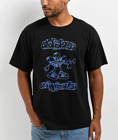 adidas Sketch Treffy Black T-Shirt