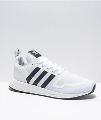 adidas Smooth Runner White, Black & Grey shoes