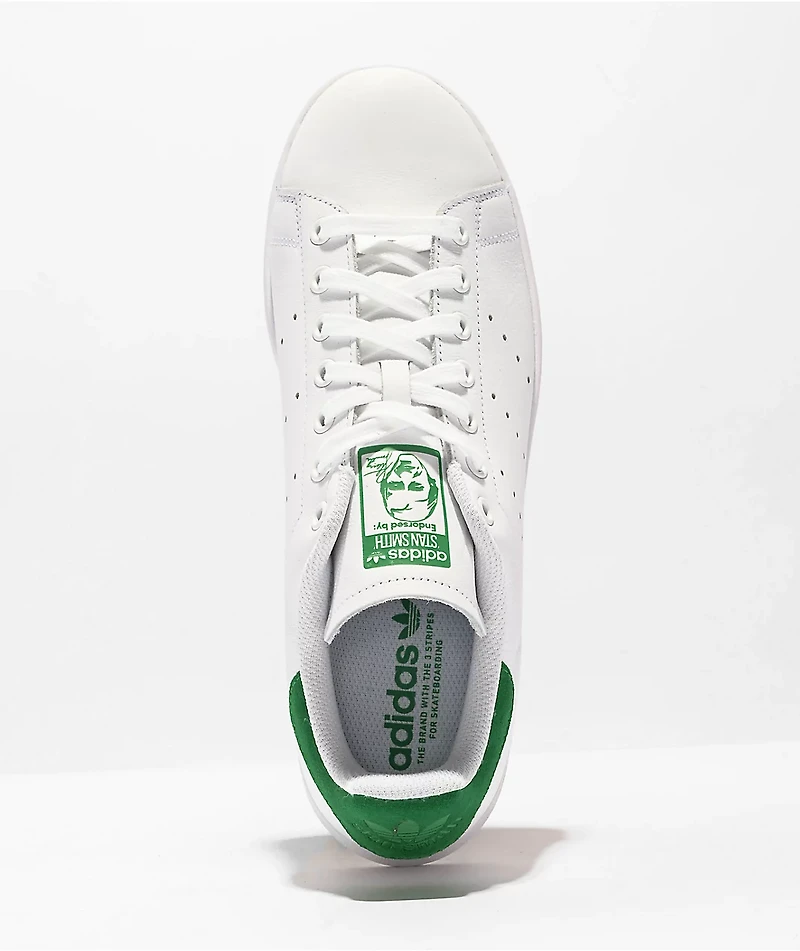 adidas Stan Smith ADV White & Green Shoes