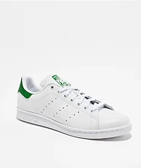 adidas Stan Smith White & Green Shoes
