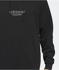 adidas Strike Through Black Hoodie