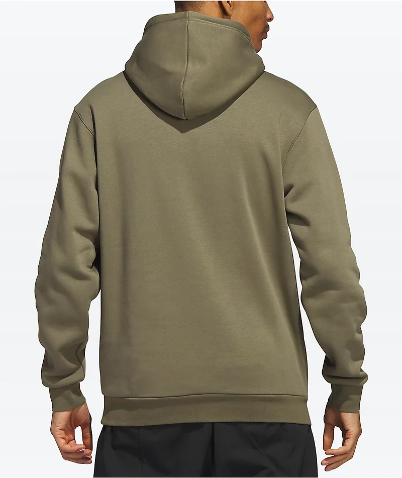 adidas Strike Through Olive Hoodie