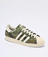 adidas Superstar ADV Camo & White Skate Shoes
