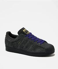 adidas Superstar ADV Carbon & Purple Skate Shoes