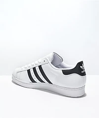 adidas Superstar ADV White & Black Skate Shoes