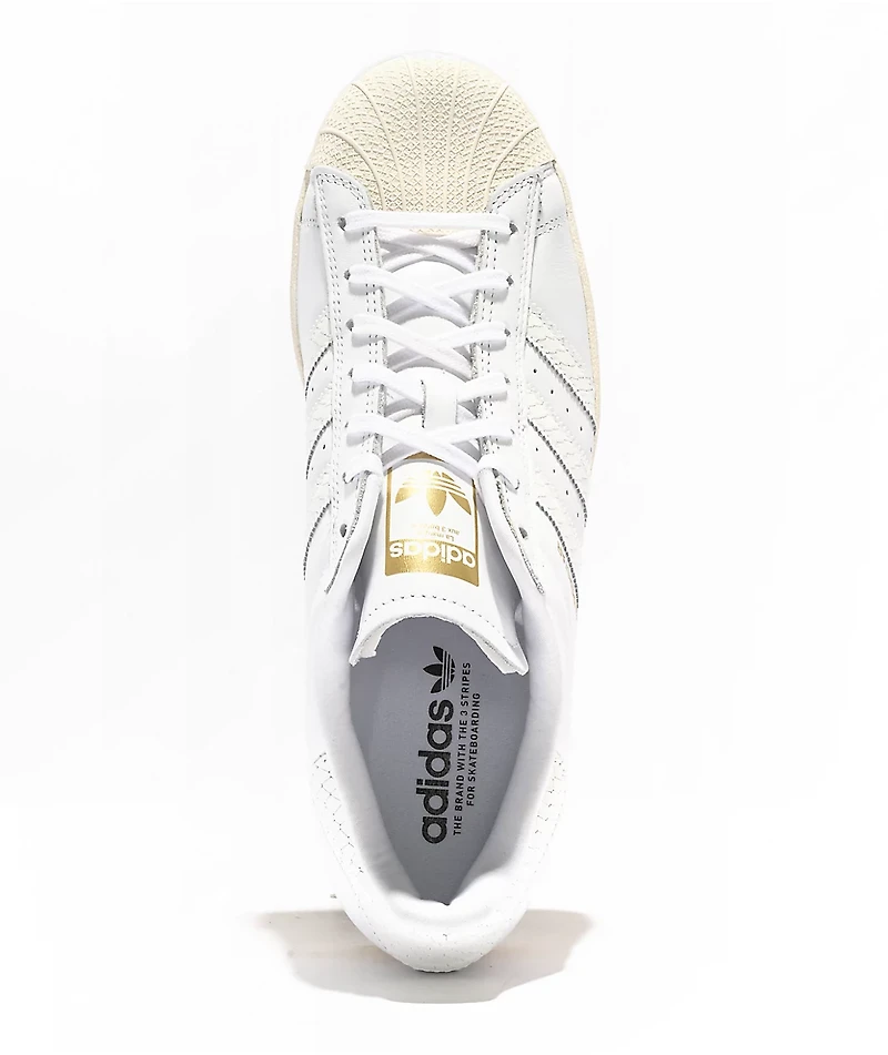 adidas Superstar ADV White Skate Shoes