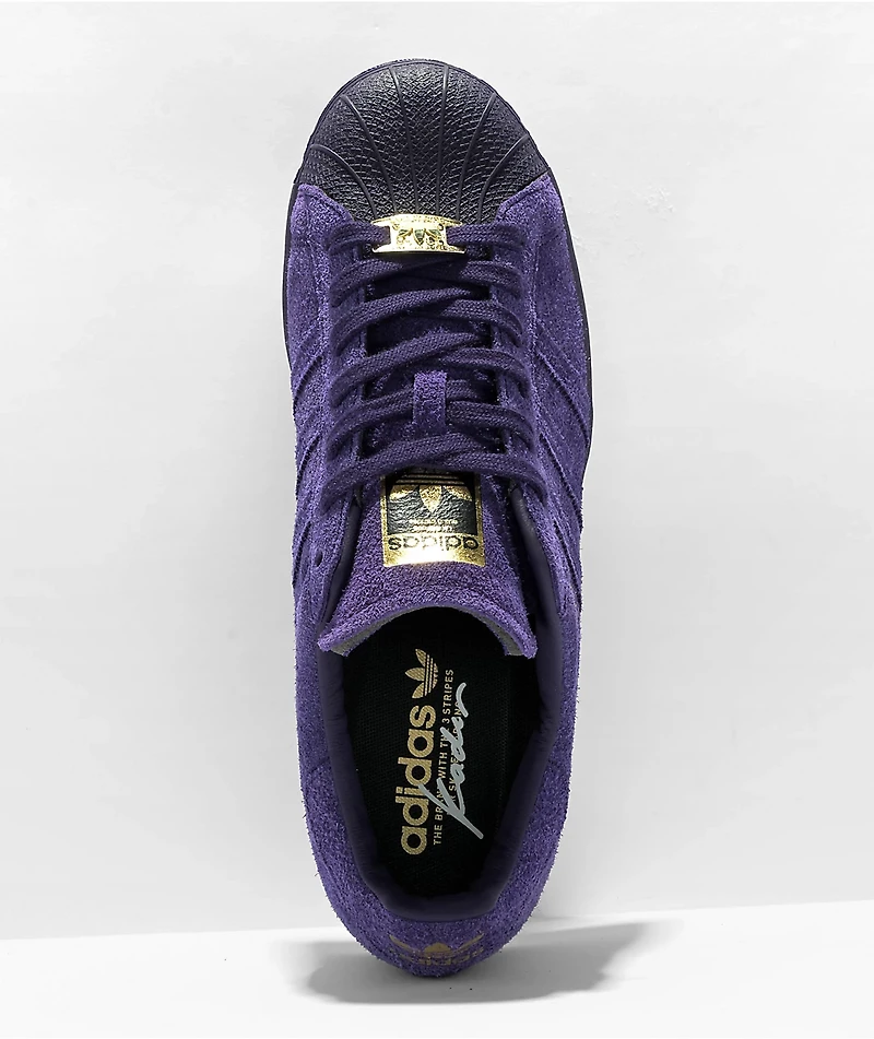 adidas Superstar ADV by Kader Sylla Purple Skate Shoes