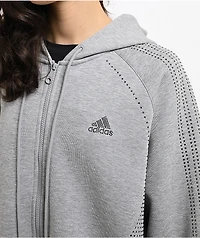 adidas Teamgeist Rhinestone Grey Hoodie