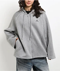 adidas Teamgeist Rhinestone Grey Hoodie