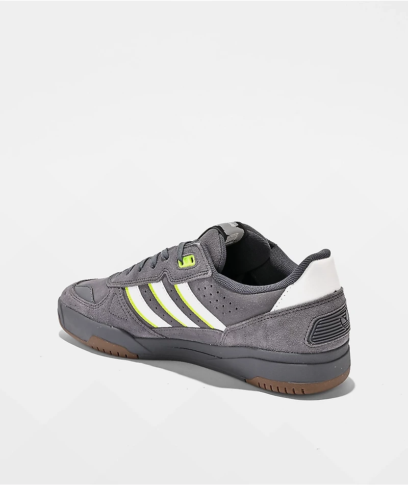 adidas Tekkira Cup Aurora Onix, Cloud White & Solar Slime Skate Shoes