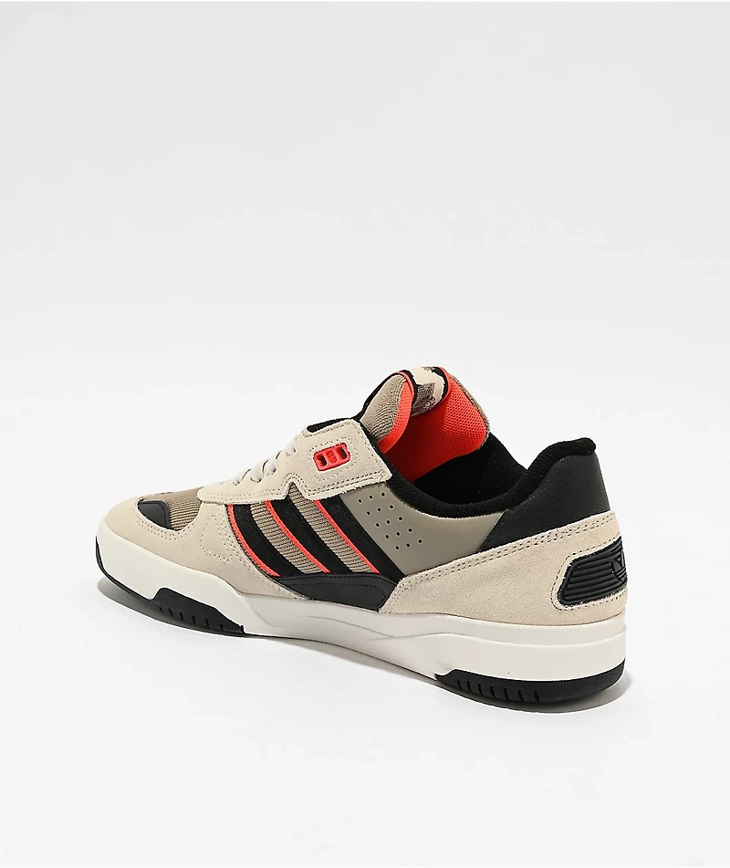 adidas Tekkira Cup Grey, Black & Red Skate Shoes