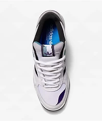 adidas Tekkira Cup White, Grey & Purple Skate Shoes