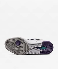 adidas Tekkira Cup White, Grey & Purple Skate Shoes