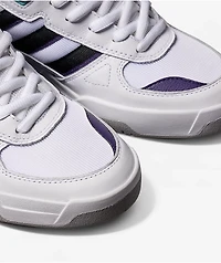 adidas Tekkira Cup White, Grey & Purple Skate Shoes