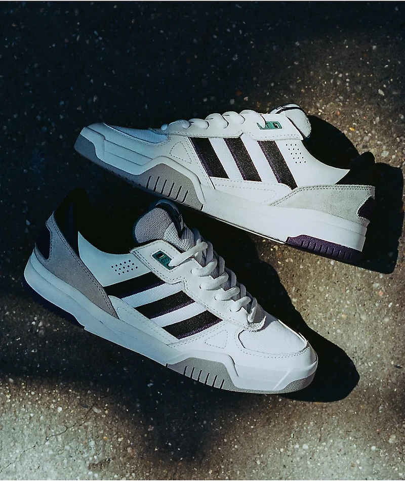 adidas Tekkira Cup White & Grey Skate Shoes