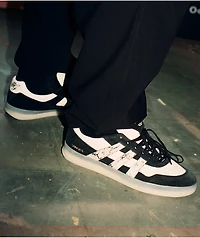 adidas Tonneson Aloha Super Black & White Skate Shoes