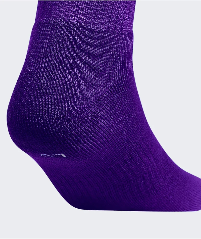 adidas Trefoil 6 Pack White, Blue & Green Crew Socks
