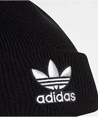 adidas Trefoil Black & White Beanie