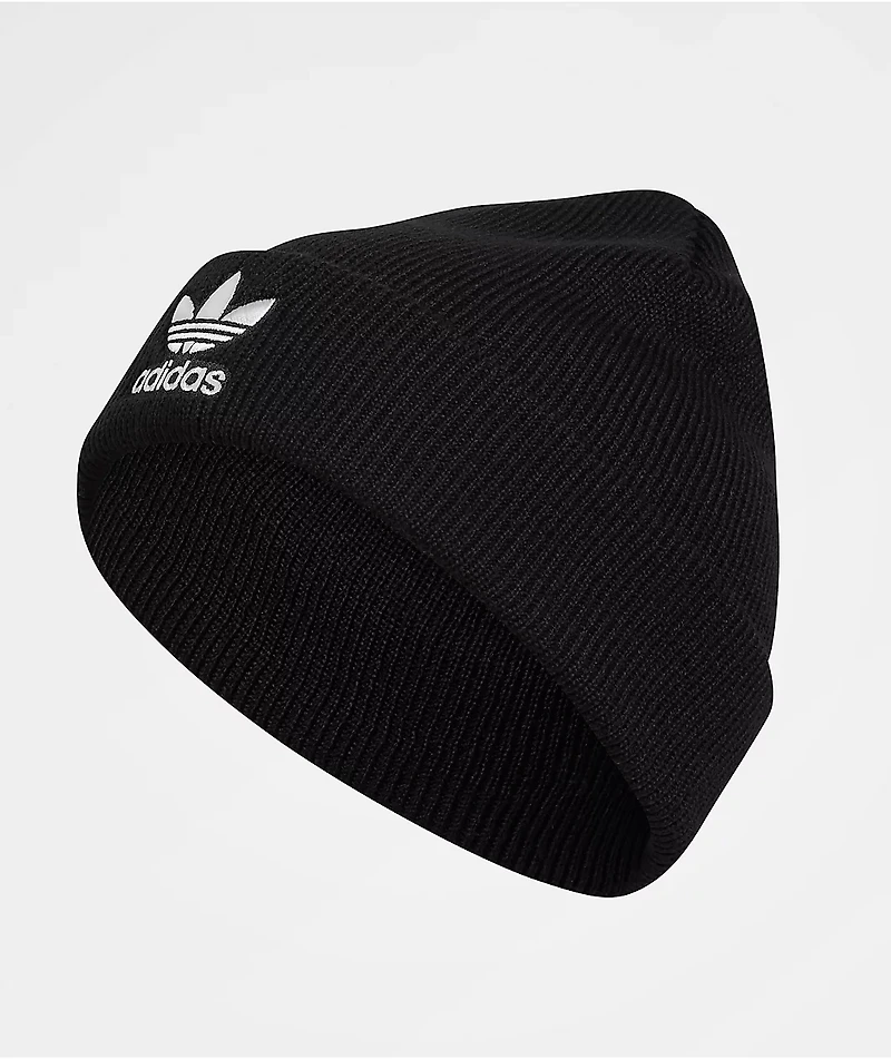 adidas Trefoil Black & White Beanie
