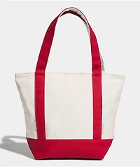 adidas Trefoil Court Mini Off White & Team Victory Red Tote Bag