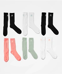 adidas Trefoil Glory 6 Pack Crew Socks