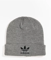adidas Trefoil Grey & Black Beanie