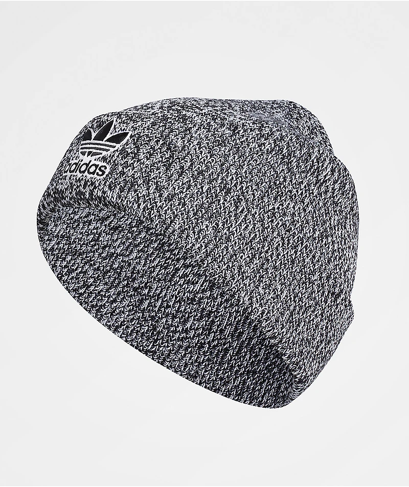 adidas Trefoil Marled Black & White Beanie